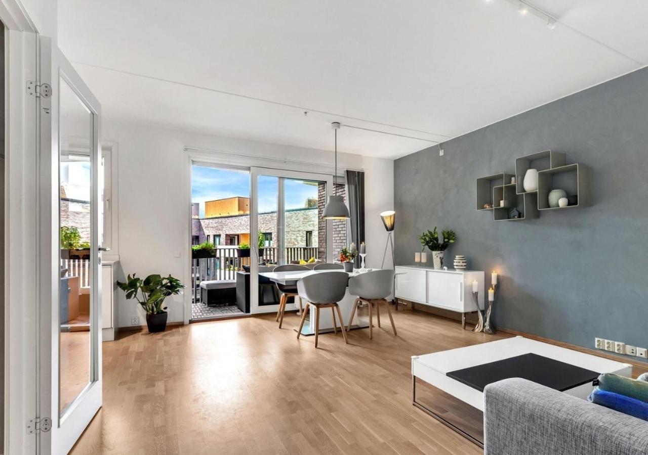 Seaside Apt - 2 Sunny Balconies - Modern - 6 Pax Oslo Extérieur photo
