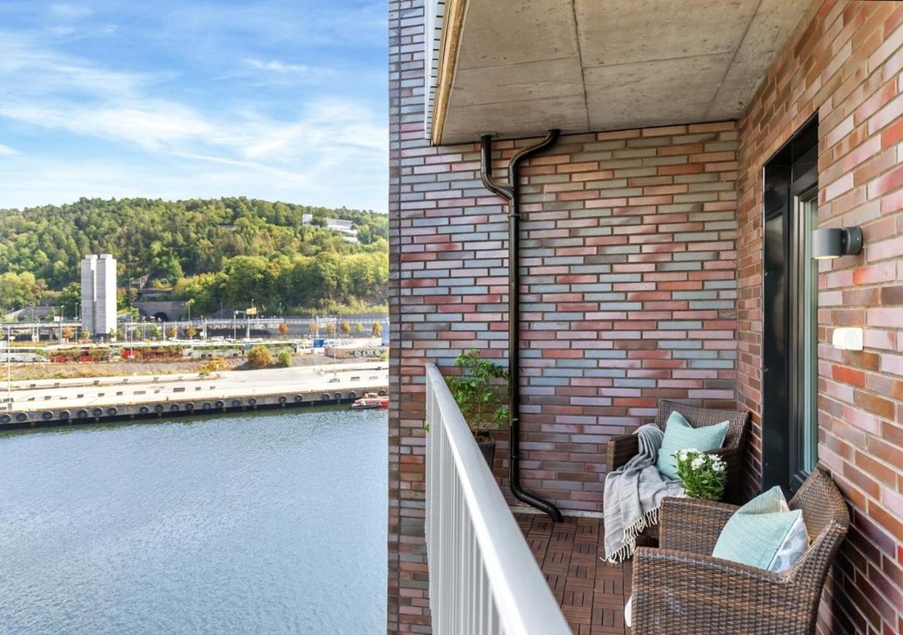 Seaside Apt - 2 Sunny Balconies - Modern - 6 Pax Oslo Extérieur photo